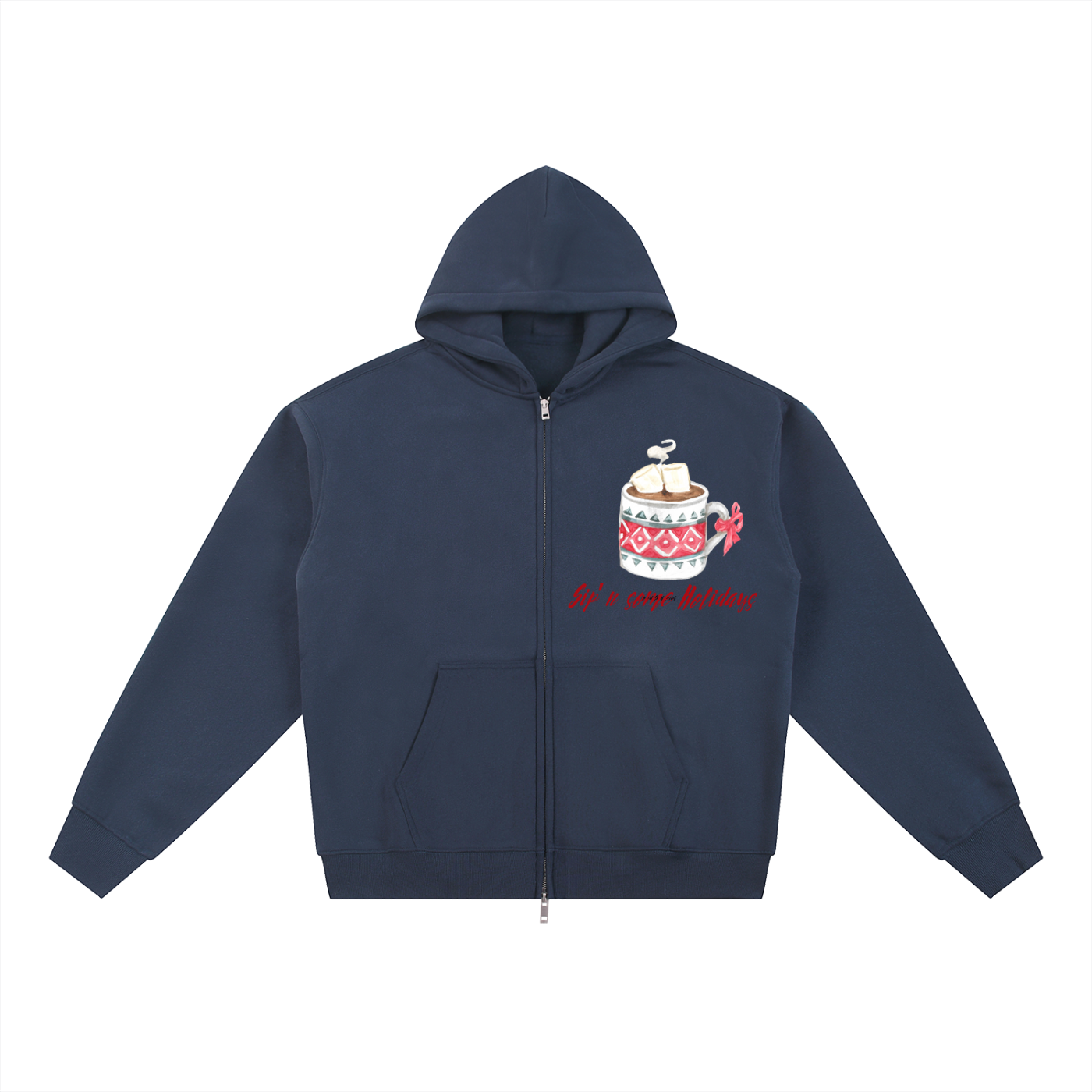 Sipn'N Holidays_ZipUP Jacket