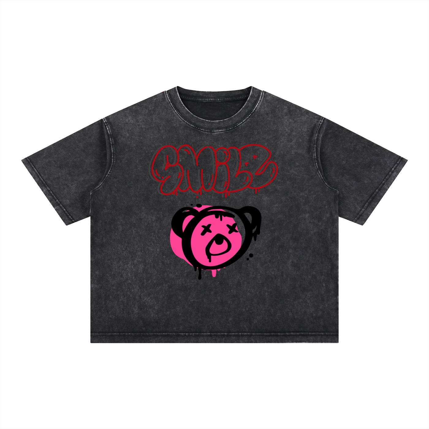 SMILE BEAAR_Boxy TEE