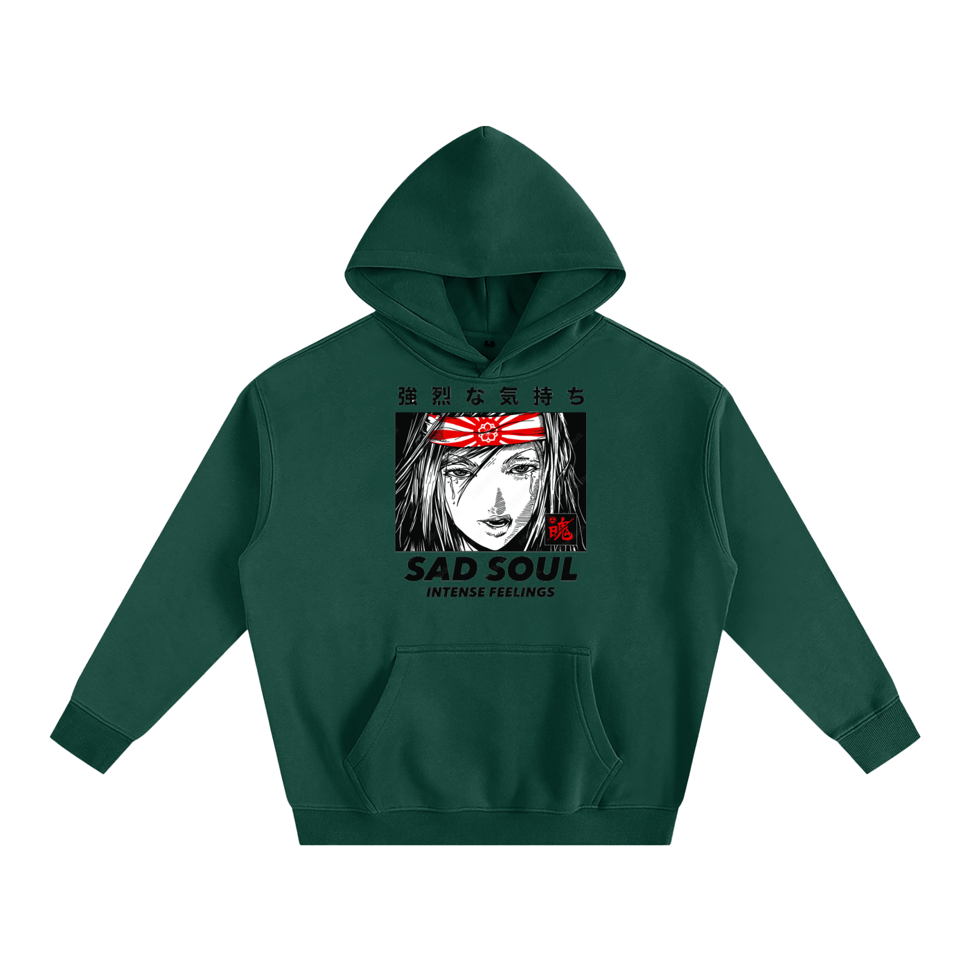 SAD SOUL_Fleeced Hoodie