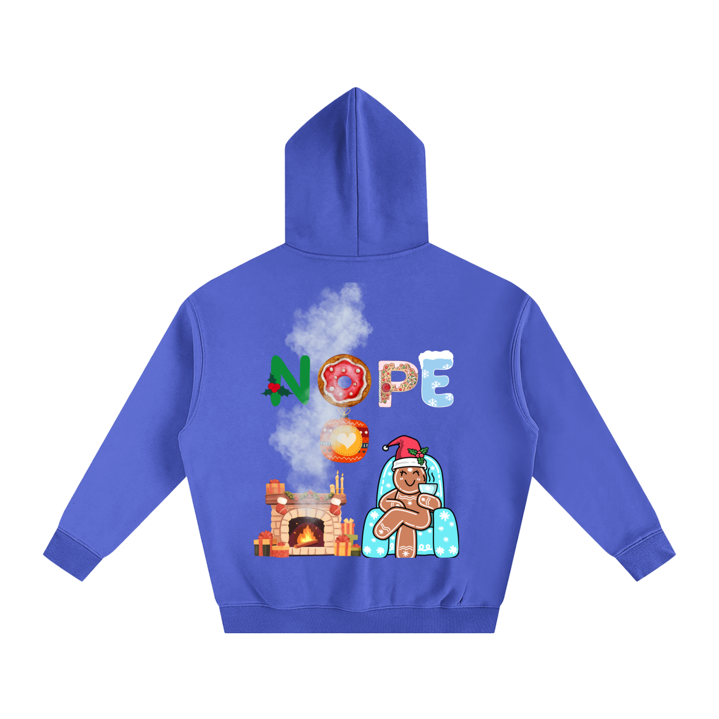 NOPE_Oversize Fleeced Hoodie