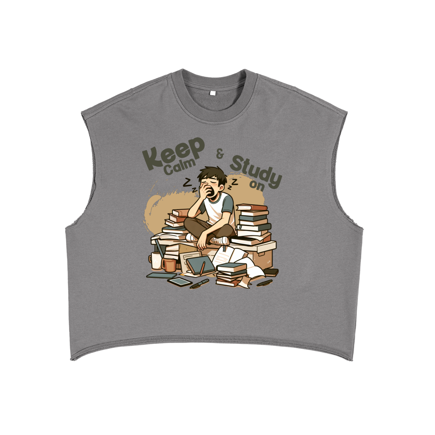 KEEP CALM & STUDY Tank Top