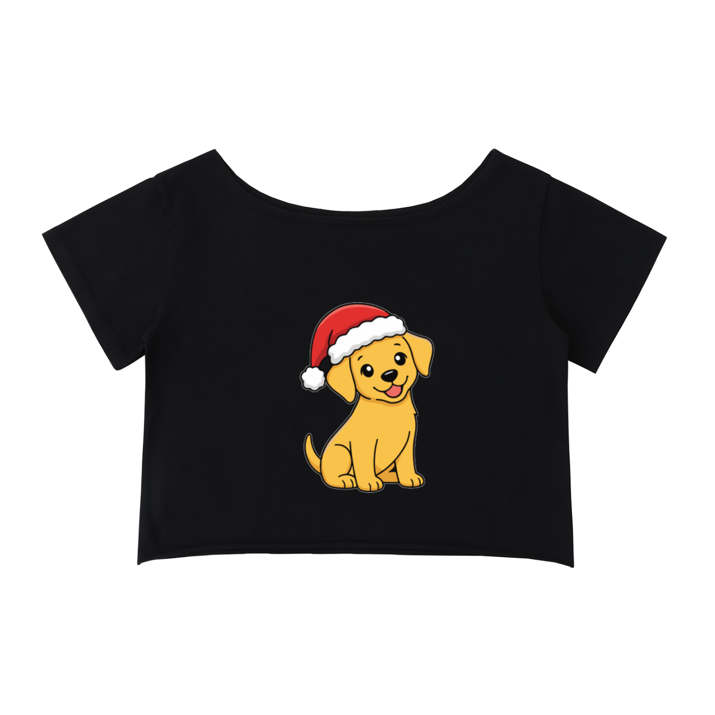 Off-Shoulder_CHRISTMAS DOG
