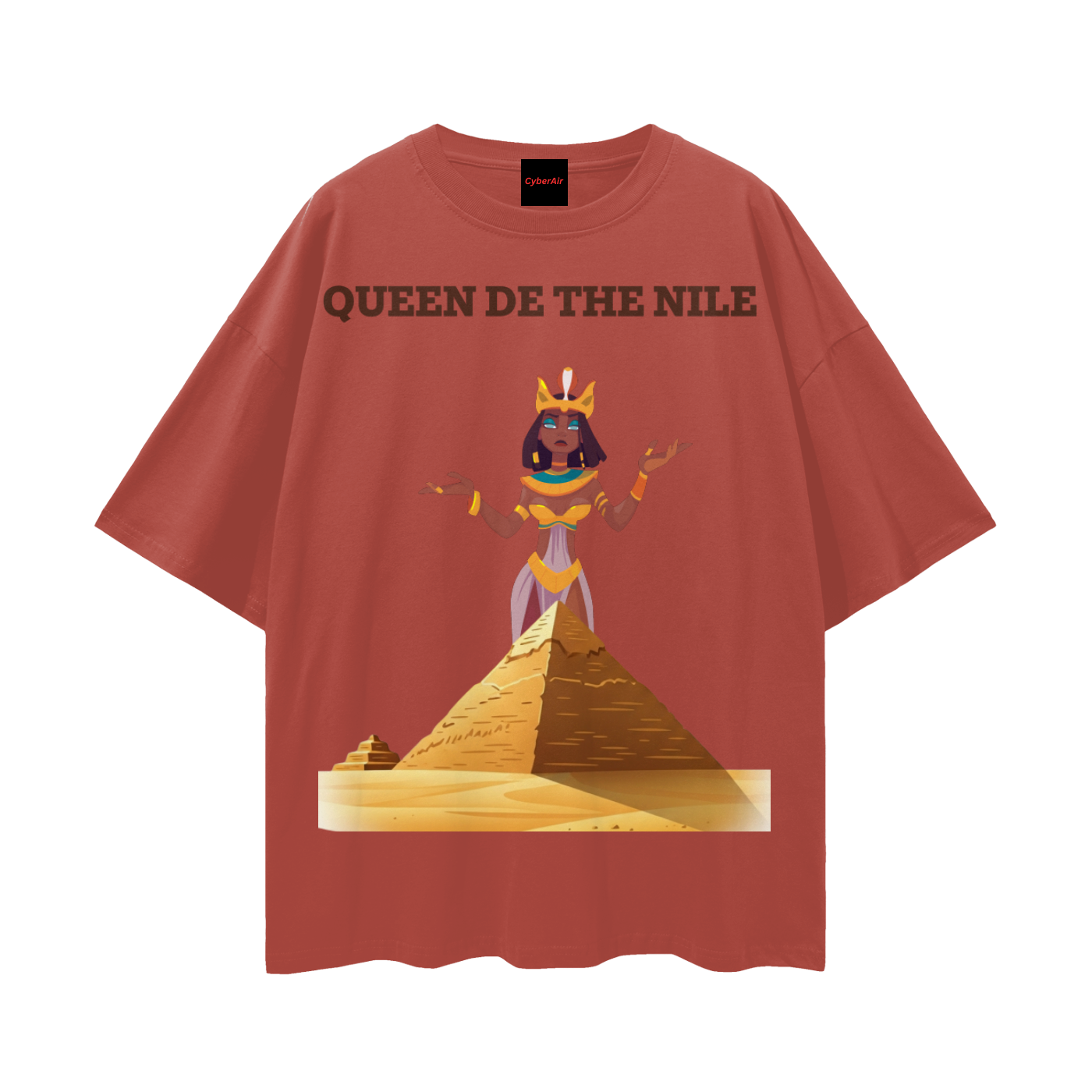QUEEN DE NILE_OVERSIZE_TEE