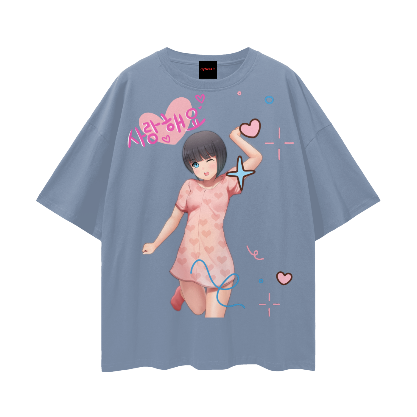 Cute Anime Girl Tee