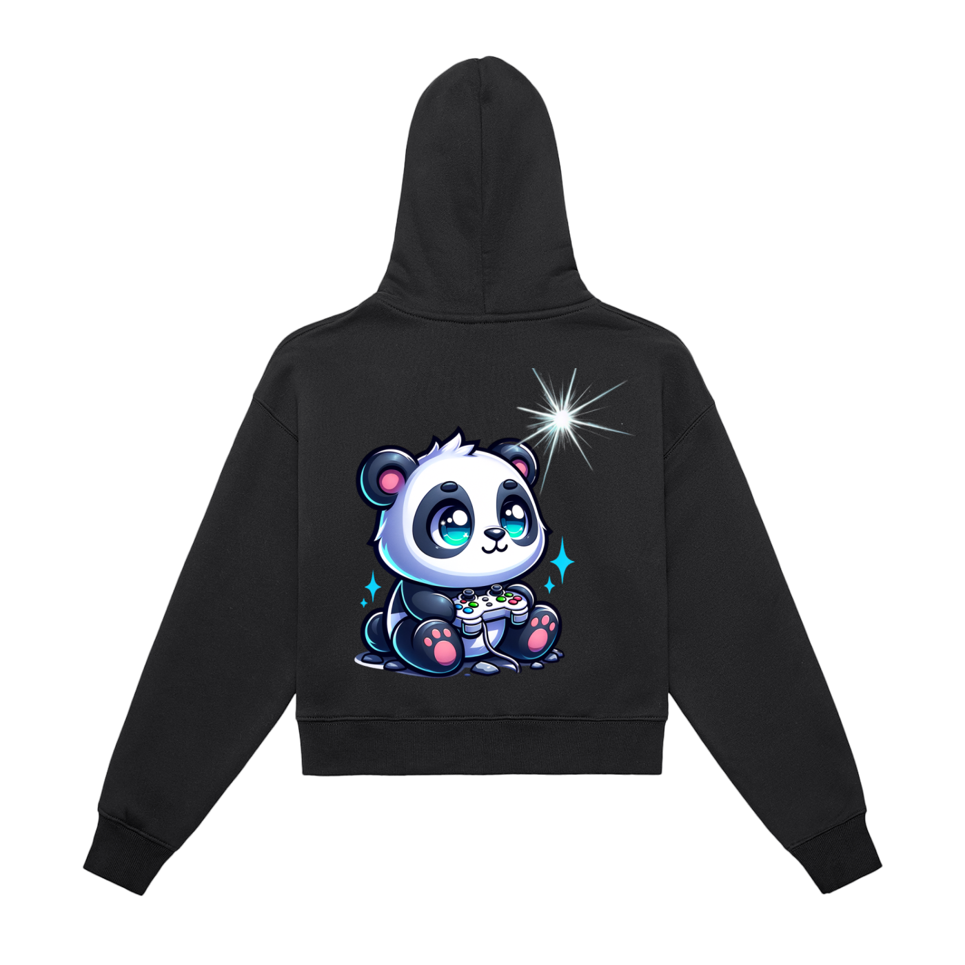 CUTE_PANDA_Cropped JACKET