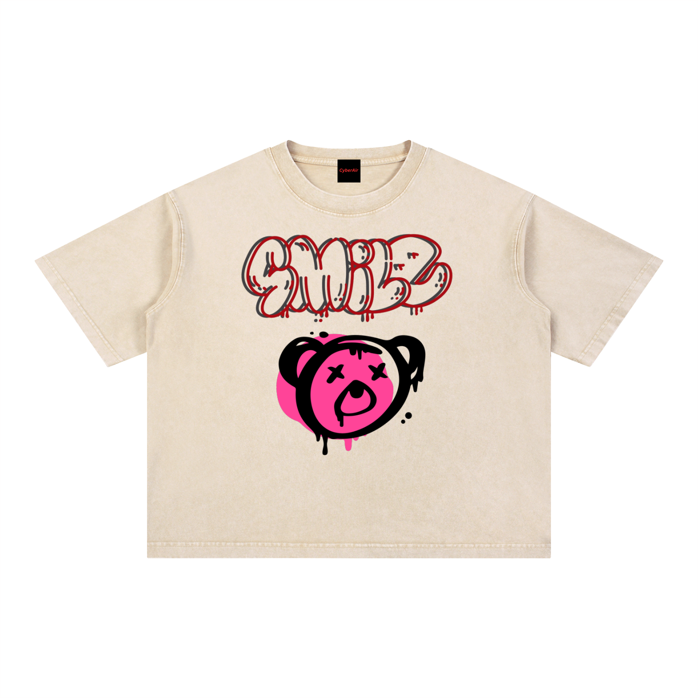 SMILE BEAAR_Boxy TEE