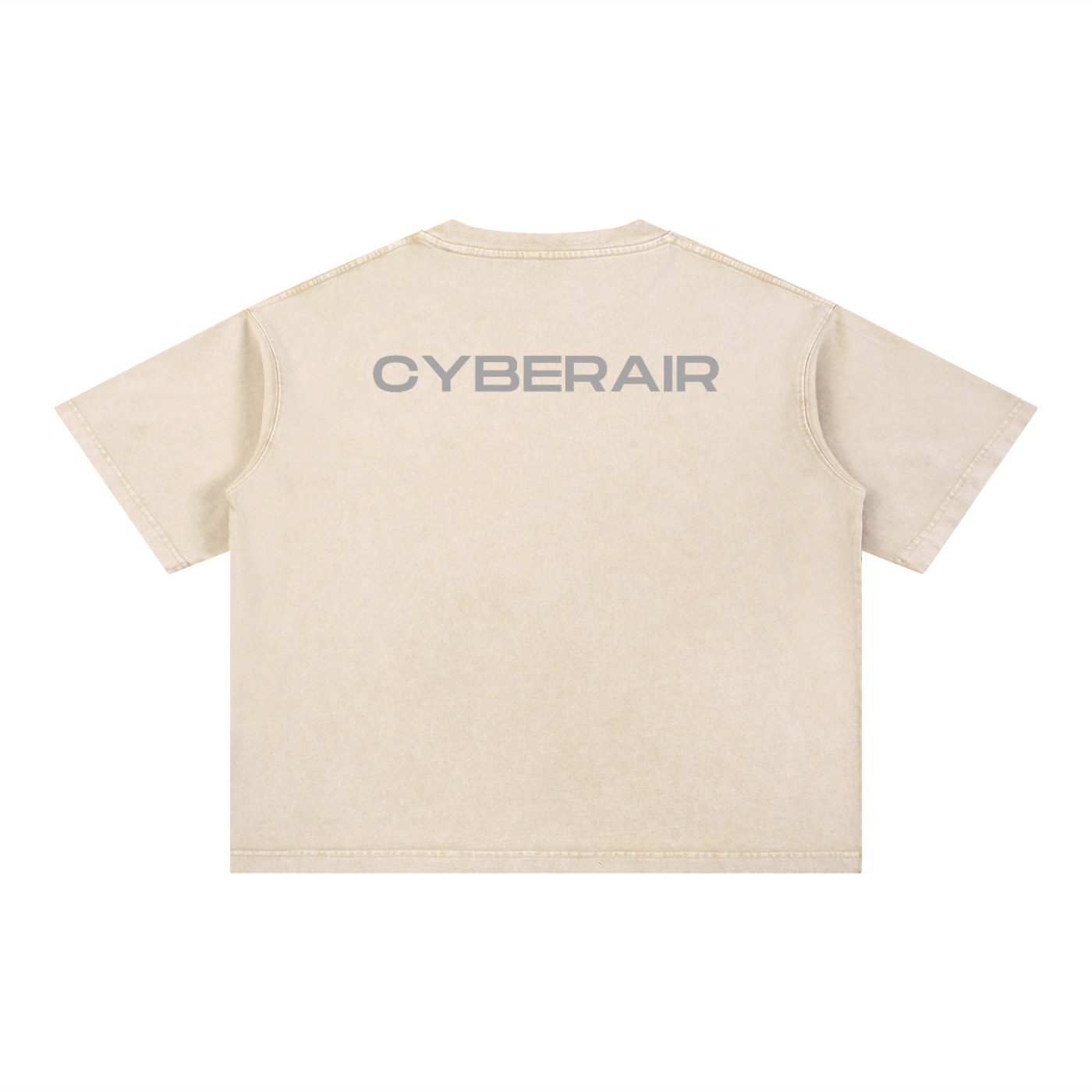 CYBER-AIR Mineral_Wash Boxy TEE