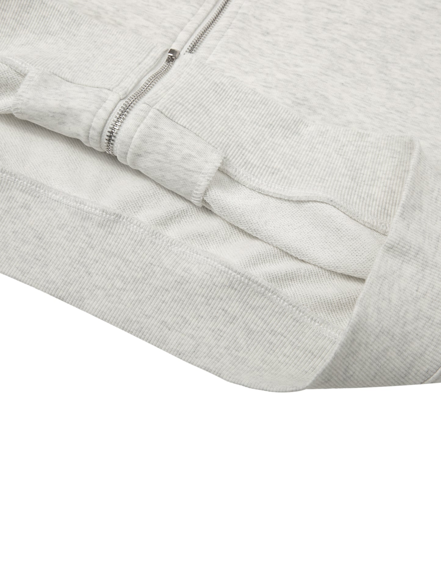 APPLE&TOAST_Cropped Zip-Up Hoodie