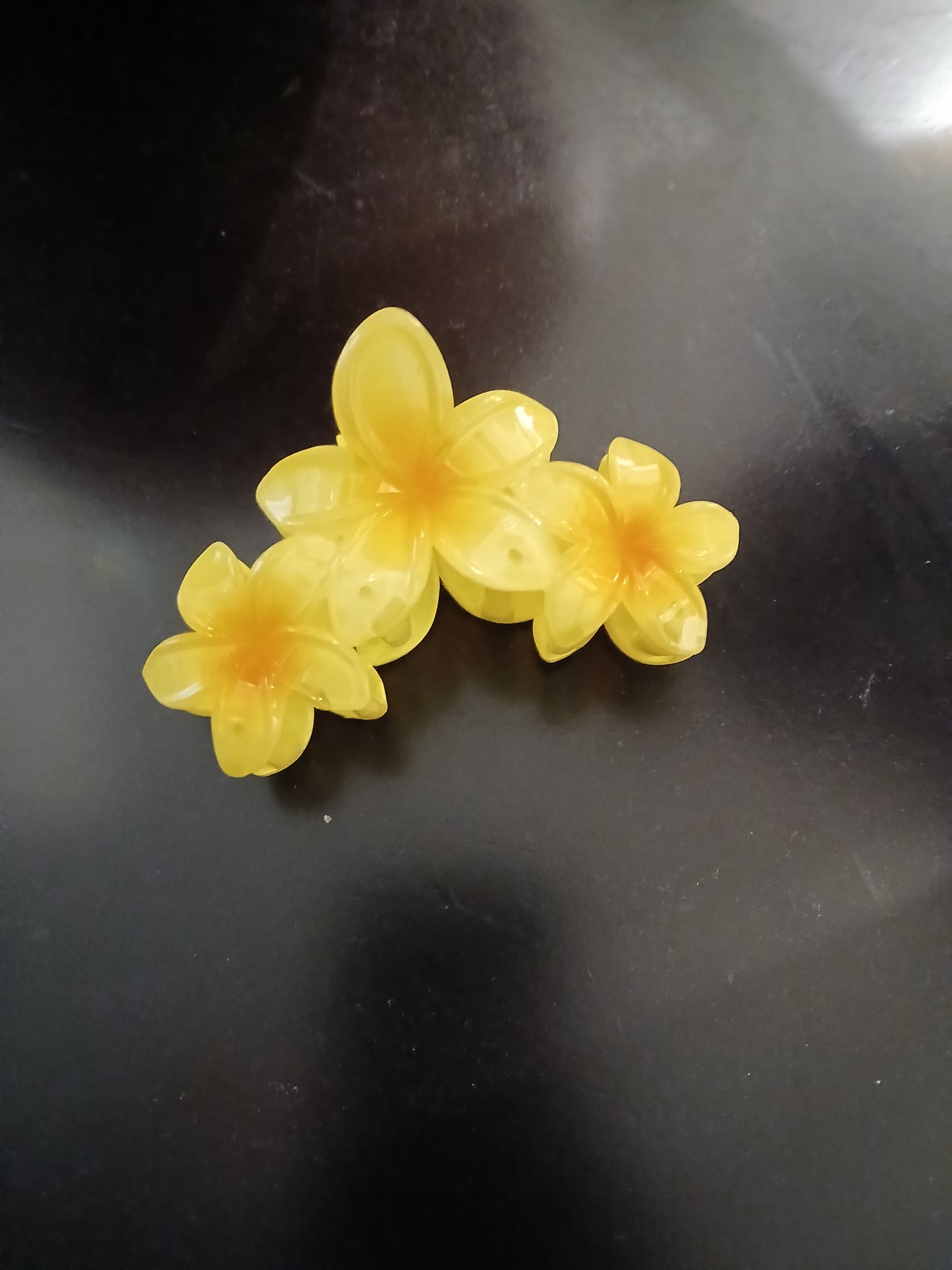 3-Layer Flower Claw-Clips