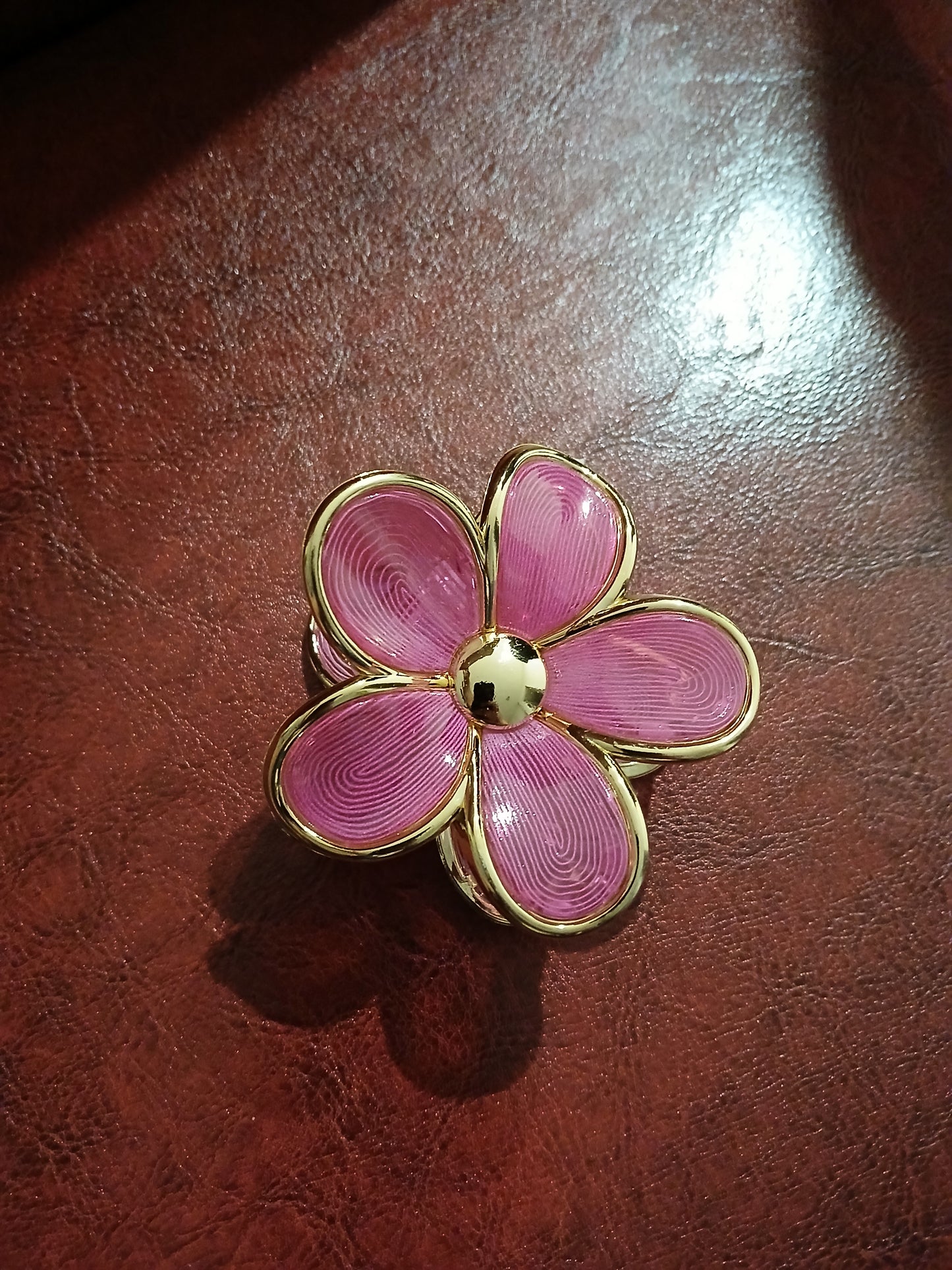 Floral Claw Clips