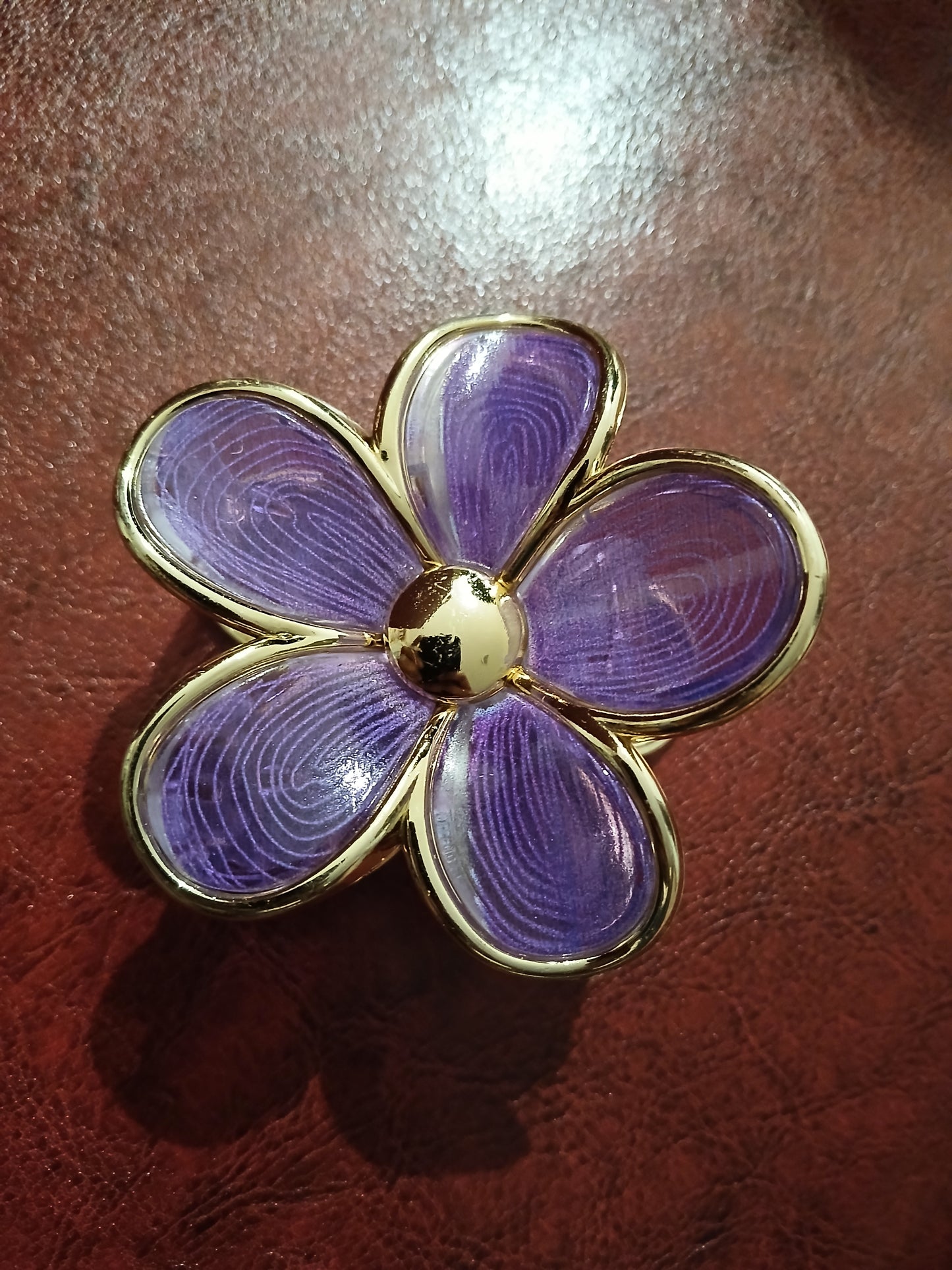 Floral Claw Clips