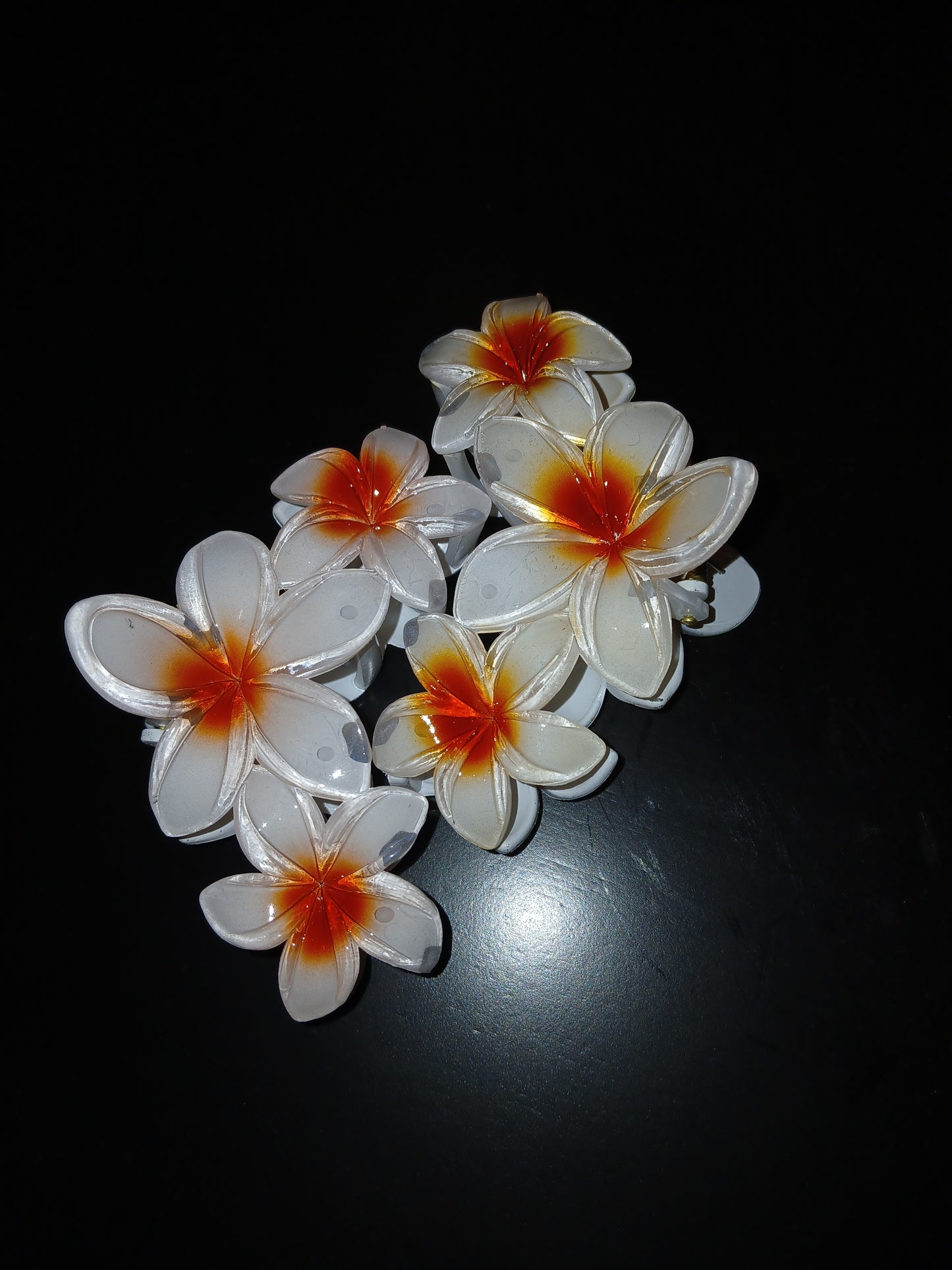 3-Layer Flower Claw-Clips