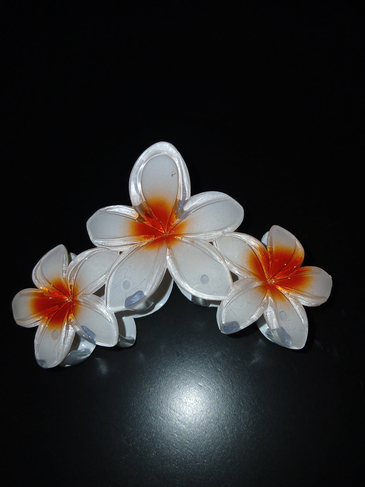 3-Layer Flower Claw-Clips