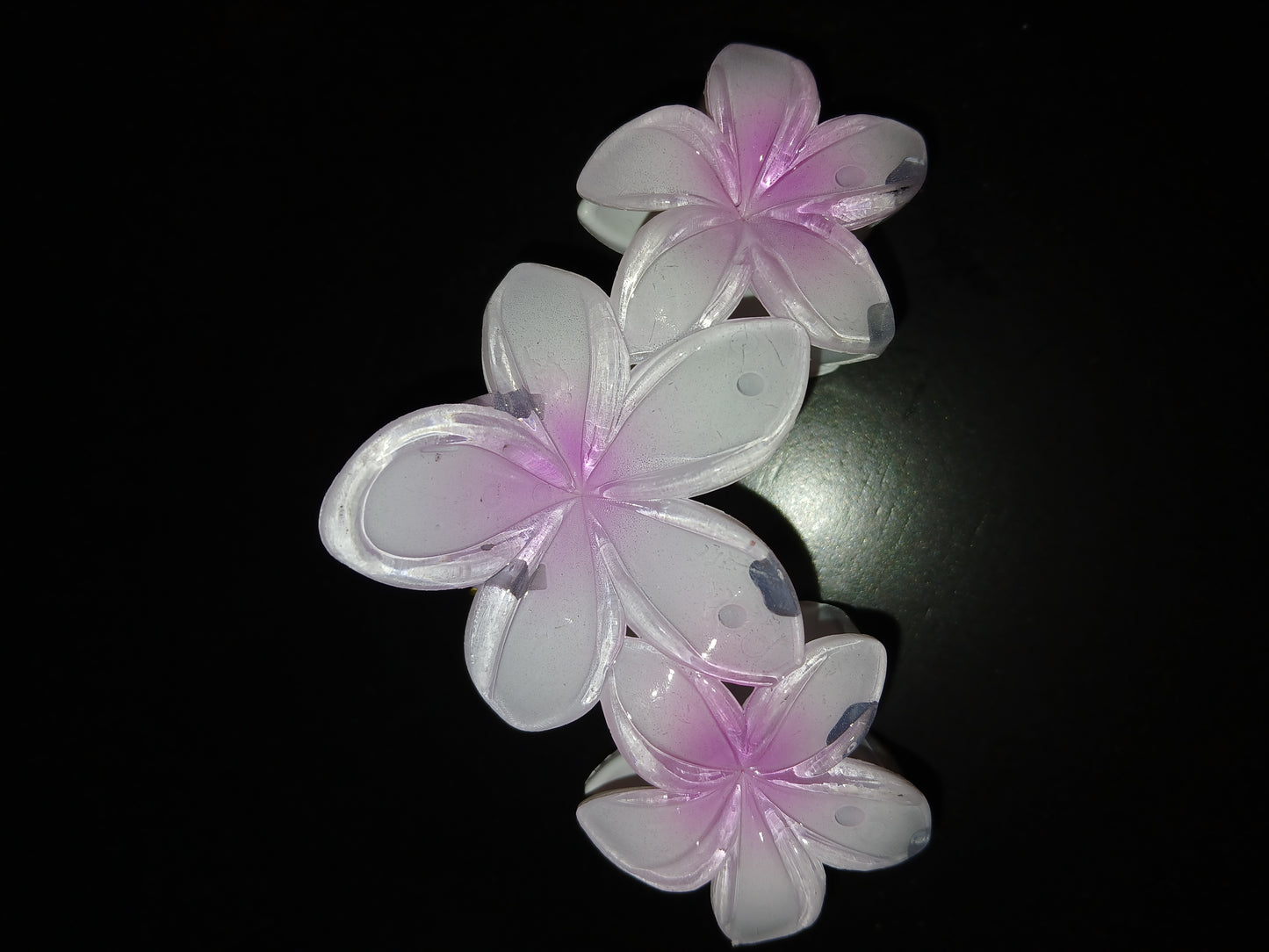 3-Layer Flower Claw-Clips