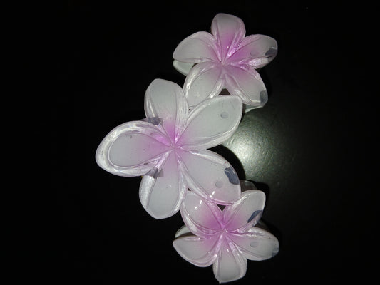 3-Layer Flower Claw-Clips