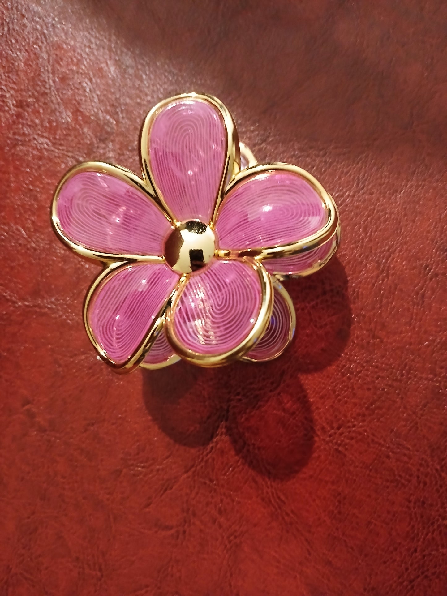 Floral Claw Clips